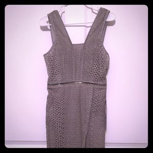 Yigal Azrouel NWT Stone Eyelet cocktail dress